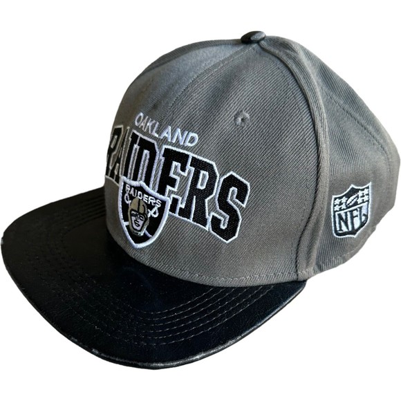 Mitchell & Ness Vintage Collection NFL Oakland Raiders Hat Snapback Cap Rare HTF - Picture 1 of 16